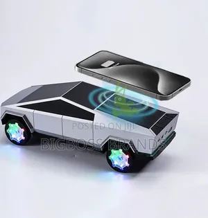 Cybertruck Bluetooth Speaker with Wireless Charger