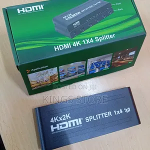 4-Way HDMI Splitter (4K)