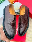 Weston Crocodile Leather Moccasins - Brand New - 5