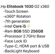 Laptop HP EliteBook x360 1030 G2 - 2