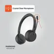 Porodo Office Wireless Headset - Black - 2