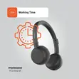 Porodo Office Wireless Headset - Black - 5
