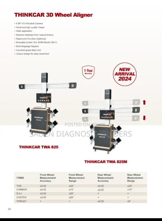 Wheel Alignment Machine - Brand New - 1