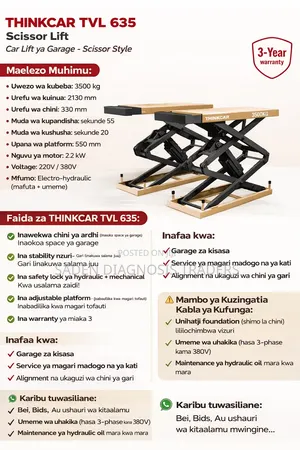 Scissor Lift - Brand New