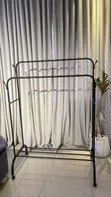 Double Pole Clothes Hanger with Wheels (50kg) - 2