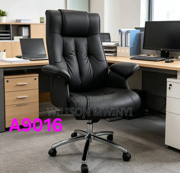 Executive Leather Office Chair - 1