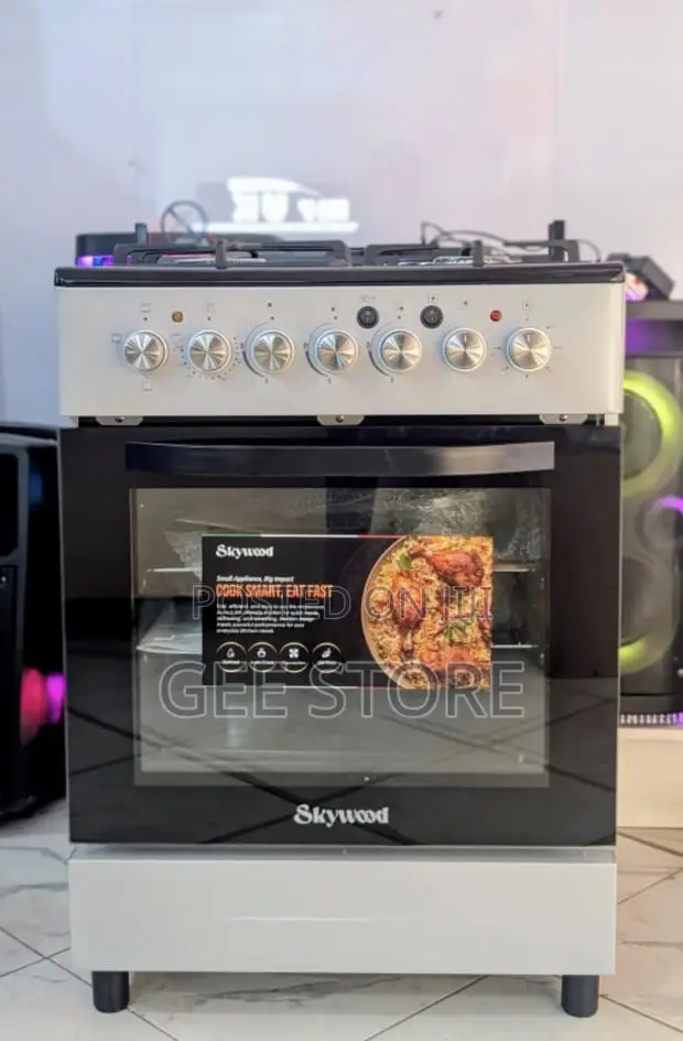 Skywood Jiko la Gesi 60x60 na Oven ya Umeme - 1