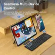 Foldable Bluetooth Keyboard with Touchpad (B033) - 4