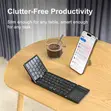 Foldable Bluetooth Keyboard with Touchpad (B033) - 5