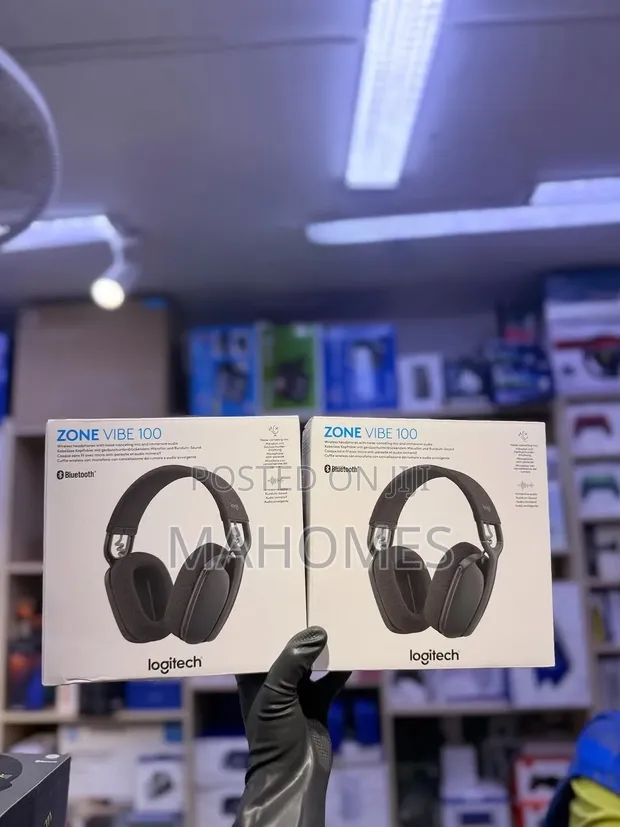 Logitech Zone Vibe 100 Wireless Headphones - 1