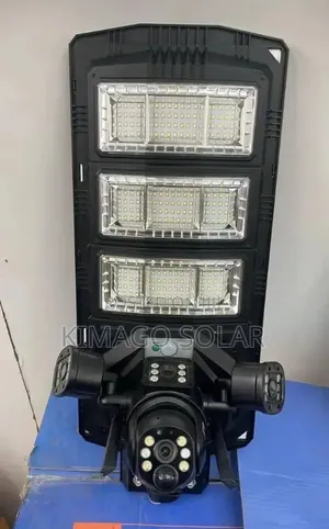 AI Solar Camera & Street Light (Triple Lens, 450W)