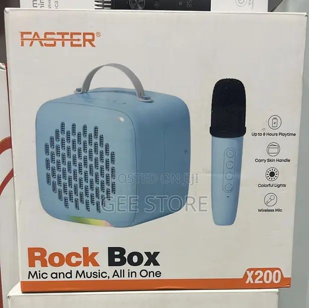 Rock Box Speaker - Brand New - 1