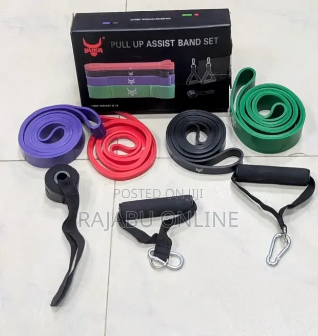 Pull Up Assist Band Set (4-Piece) - 1