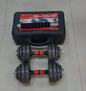 30kg Dumbbell Set with Connector - Brand New