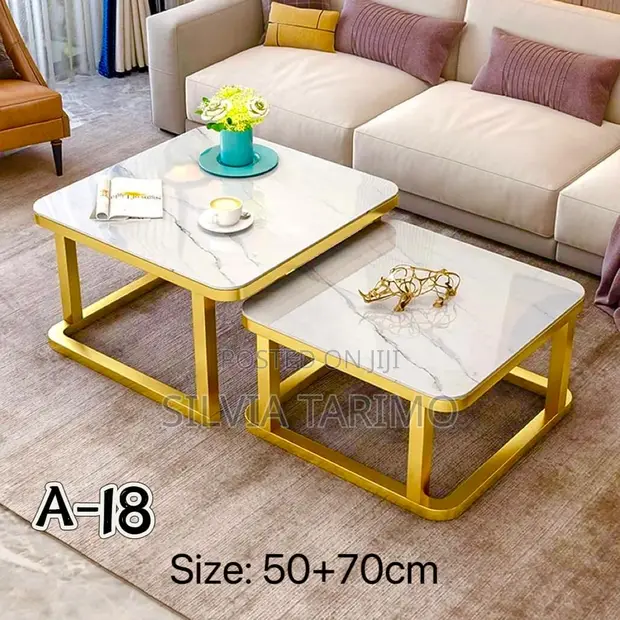 Meza ya Kahawa (2in1 Kioo) - 1