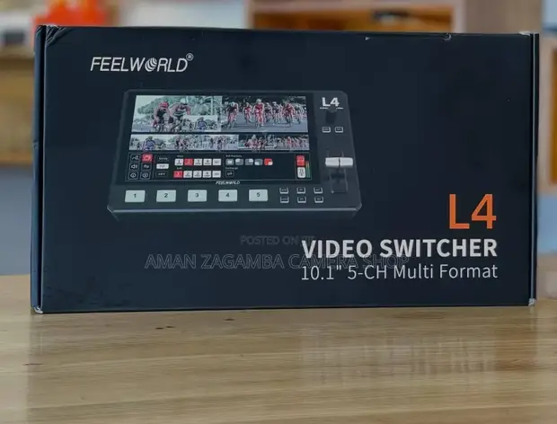 Feelworld L4 HDMI Live Streaming Video Camera - 1