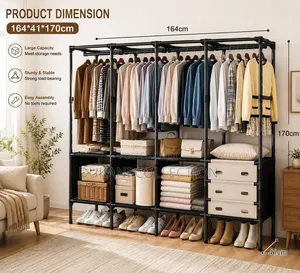 Multi-Function Clothes Wardrobe Organizer