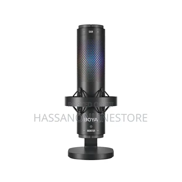Boya K9 Vibrant Lighting Condenser USB Microphone - 1
