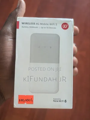 Wireless 4G Mobile WiFi 5 (Mpya Kabisa)