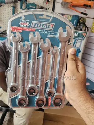 Total Ratchet Spanner Set 6pc 8-17mm