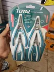 Total Circlip Plier Set 4pcs 125mm (5 Inch) - 1