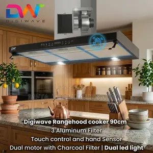 Digiwave 90cm Rangehood Cooker with Touch Control & Handsensor