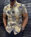 Men's Short Sleeve Casual Shirts - 2