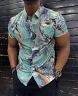 Men's Short Sleeve Casual Shirts - 3