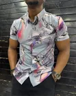 Men's Short Sleeve Casual Shirts - 4