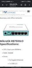 MikroTik RB750Gr3 Hex Gigabit Router - 2