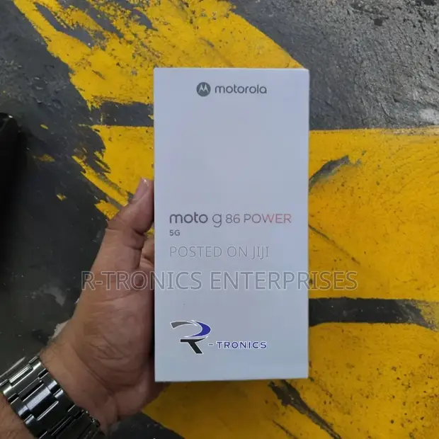 Motorola Moto G86 Power 512GB Mpya Nyeusi - 1