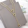 Visconti Ladies Necklace - Brand New Gold - 2