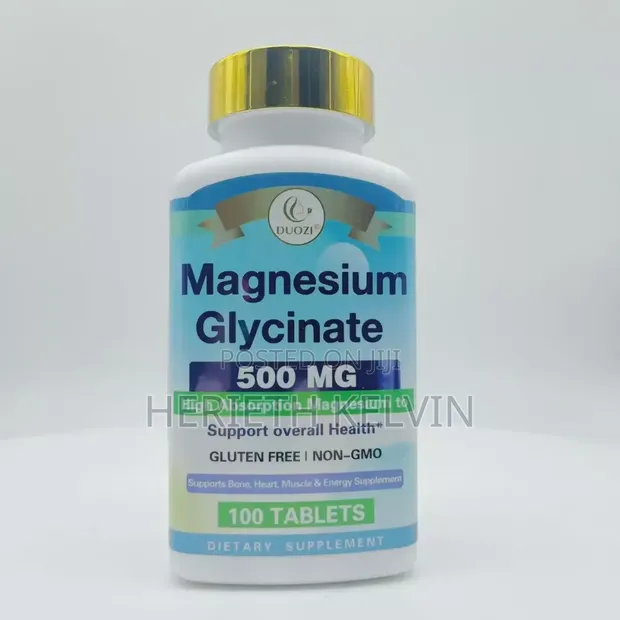 Magnesium Glycinate 500mg Tablets - 1