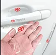 Car Door Transparent Anti-Scratch Stickers (4 Pcs) - 1