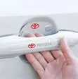 Car Door Transparent Anti-Scratch Stickers (4 Pcs) - 2