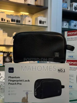 Wiwu Clutch Bag with Fingerprint Lock