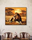 "Majesty at Dusk" Canvas Painting - 1