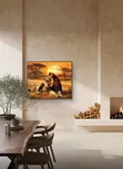"Majesty at Dusk" Canvas Painting - 3