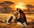 "Majesty at Dusk" Canvas Painting - 4