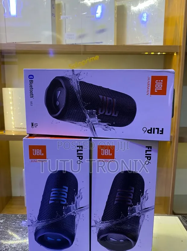 JBL Flip 6 Portable Bluetooth Speaker - 1