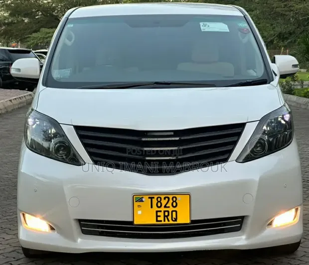 Toyota Alphard 2009 White - 1