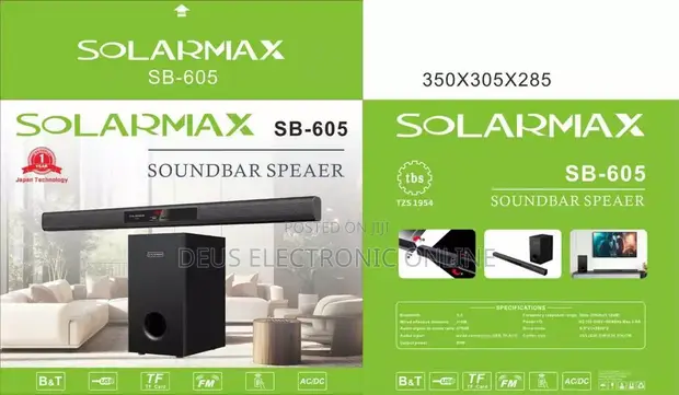 Solarmax Sound Bar SB605 - 1