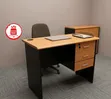 Executive Modern Office Desk with Lockable Drawers / Study Table (90cm) - 3