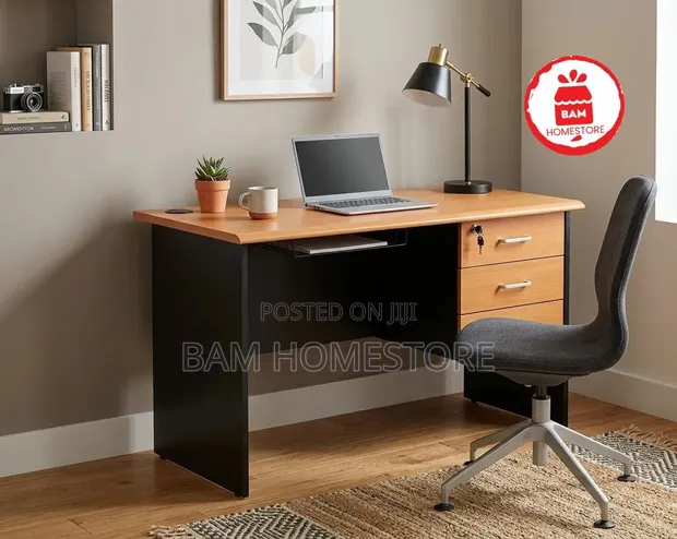 Executive Office Table / Home Office Desk 100cm - 1