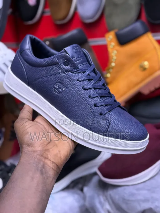 Viatu vya Mwanaume Timberland vya Ngozi - Vipya Kabisa - 1