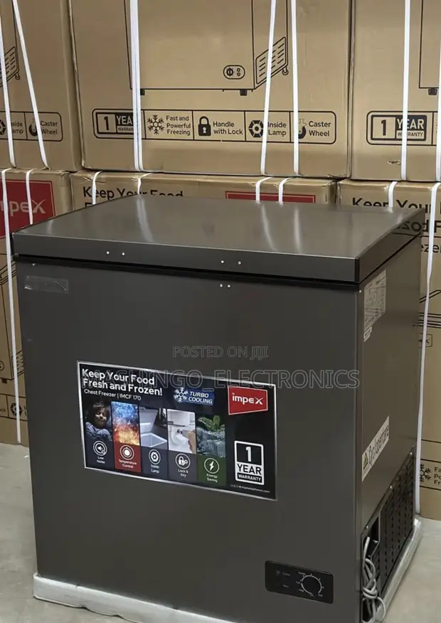 198L Impex Chest Freezer - Brand New - 1