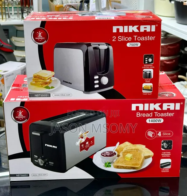 Nikai 4 Slice Toaster - 1