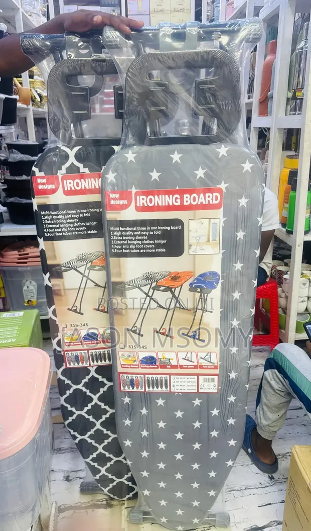 Multi-Functional 3-in-1 Ironing Board - 1