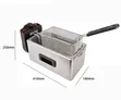 Brand New 4L Deep Fryer - 2500W Stainless Steel - 3