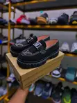 Black Studded Louis Vuitton Loafers - 3